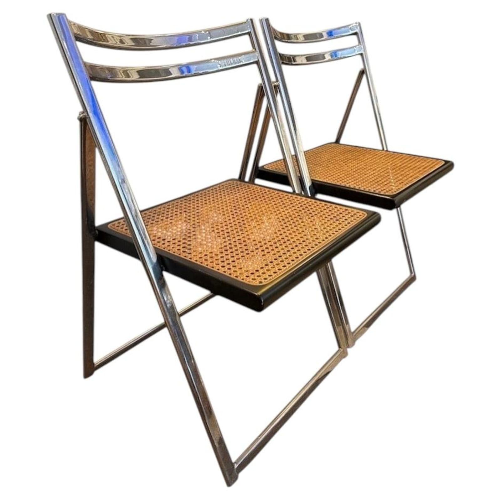 Pair of Arbben flipping chairs