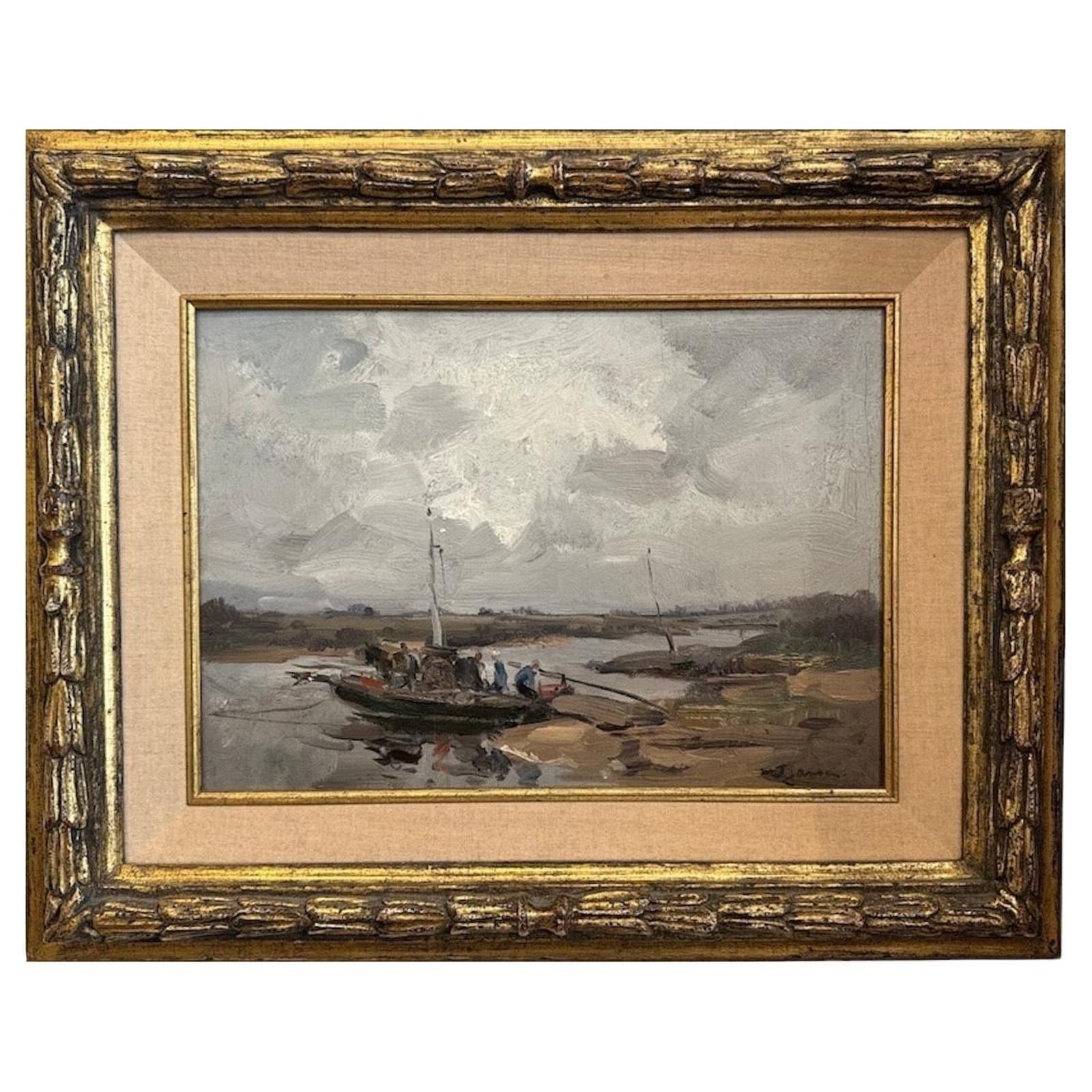 Painting by W.G.F. Jansen (1871-1949)