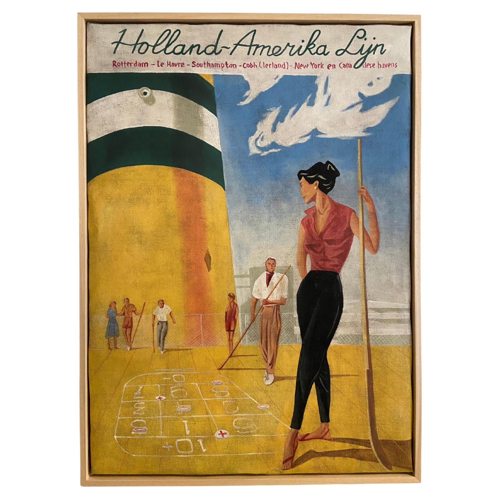 ‘Holland Amerika Lijn’ painting