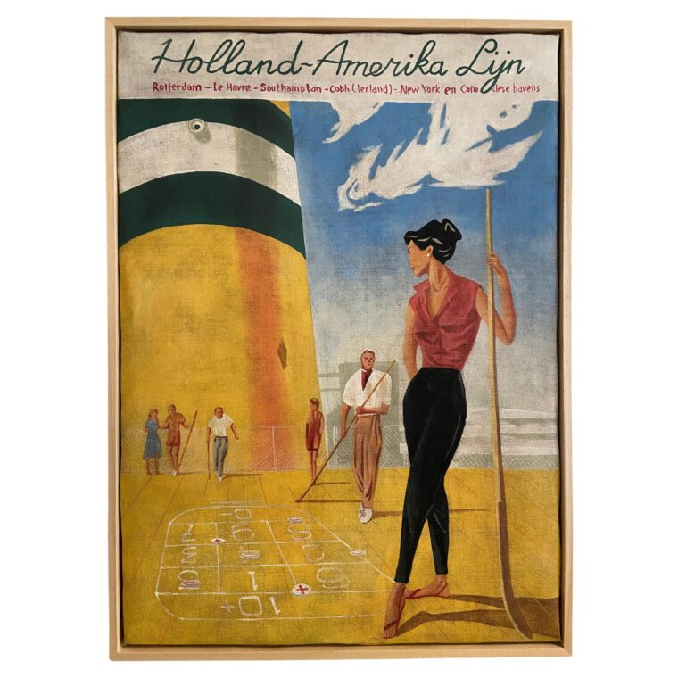 ‘Holland Amerika Lijn’ painting