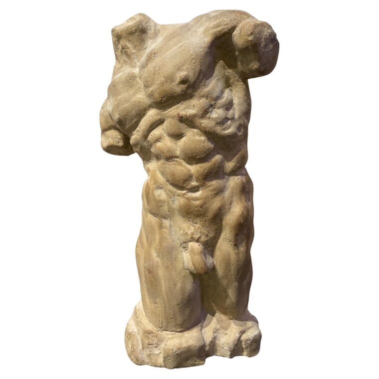 Roman torso in stone
