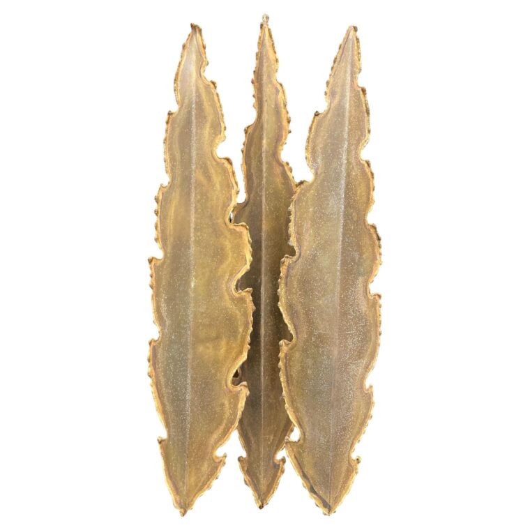 Brass wall light by Svend Aage Holm Sørensen