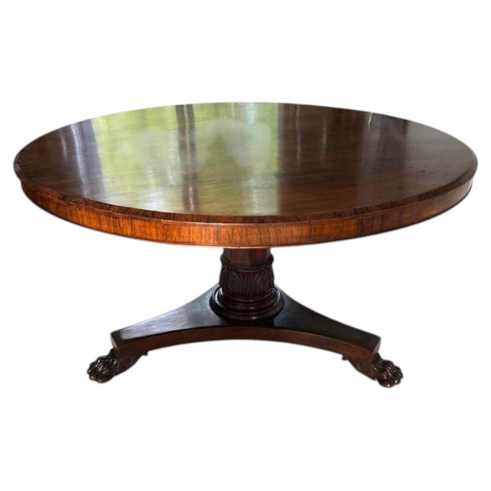 William IV dining table in rosewood