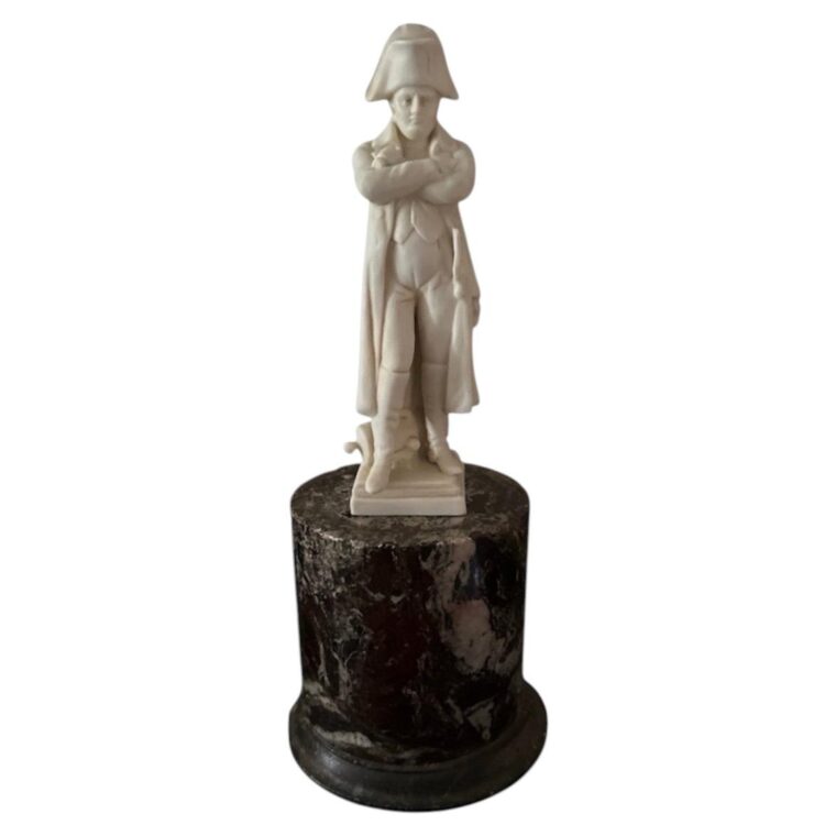 A small Napoleon Bonaparte in biscuit, circa 1900